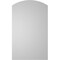 Ekena Millwork Arch Top Surface Mount PVC Gable Vent: Functional, w/ 2"W x 2"P Brickmould Sill Frame, 24"W x 40"H GVPAR24X4003SF - alternate 2